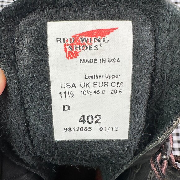 Red Wing SuperSole Men's 8-inch Soft Toe Moc Boot Red Brown Leather Size 11.5 - Picture 6 of 6